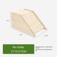 HKM-1176381 Wooden Hamster Bridge Ladder with Arch Design for Pet Decoration