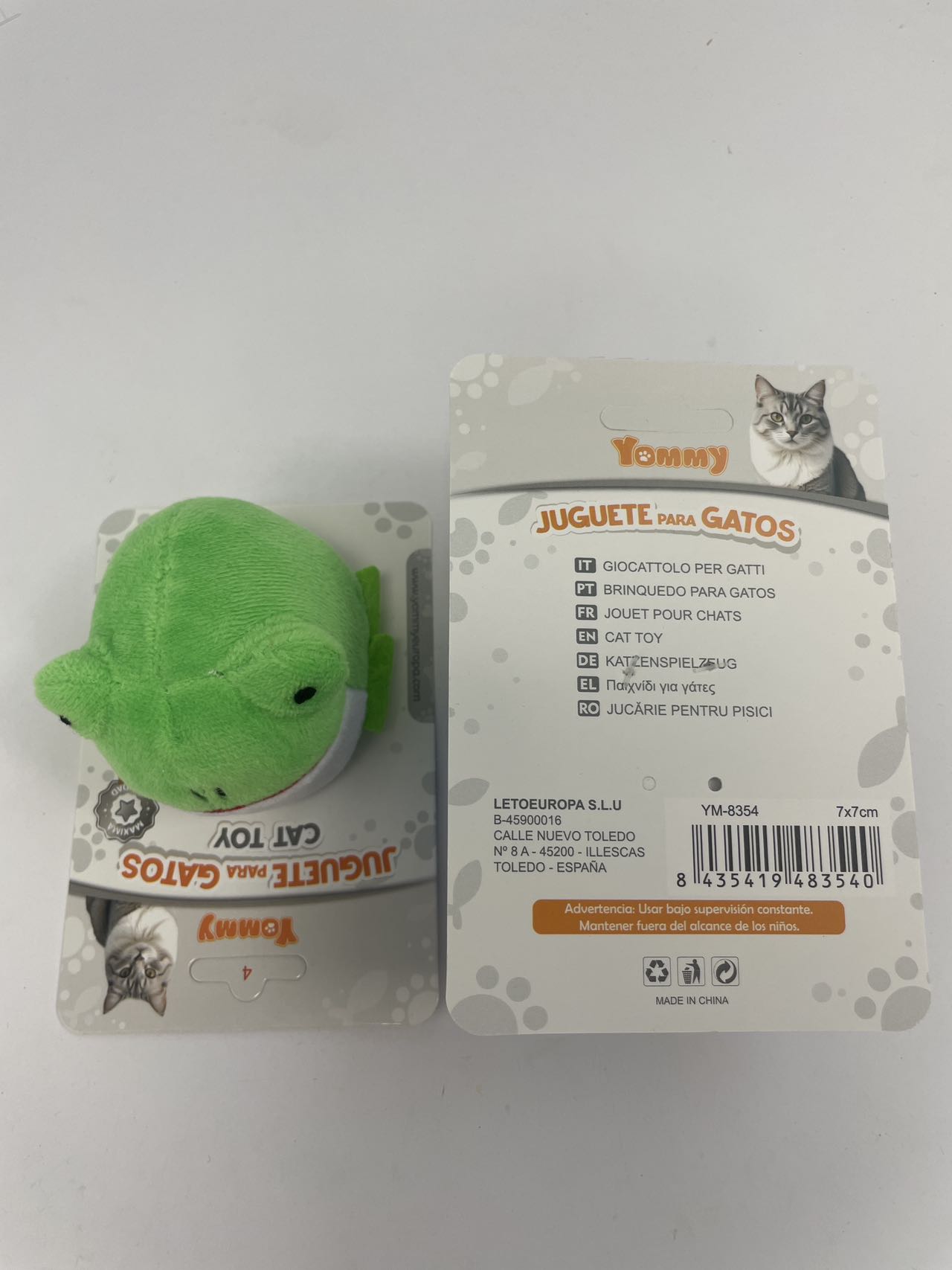 HKM-1176509 Vibrating Frog Toy for Interactive Play and Relaxation