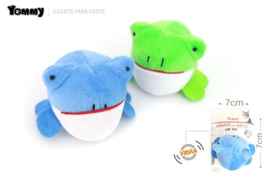HKM-1176509 Vibrating Frog Toy for Interactive Play and Relaxation