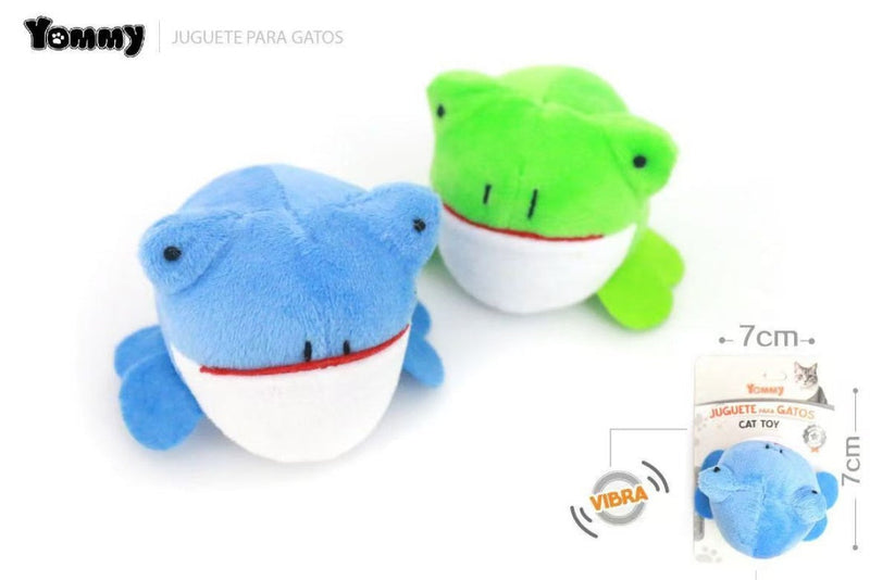 HKM-1176509 Vibrating Frog Toy for Interactive Play and Relaxation