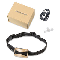HKM-1176893 Rechargeable Dog Training Collar with Shock and Vibration Features - Fashionable Simple Design in Multiple Colors