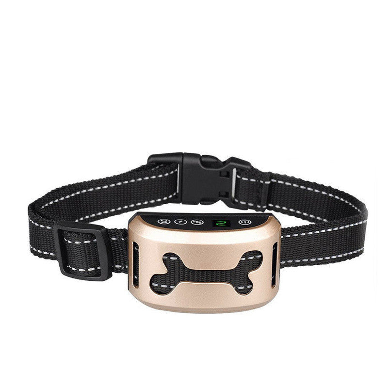 HKM-1176893 Rechargeable Dog Training Collar with Shock and Vibration Features - Fashionable Simple Design in Multiple Colors