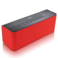 HKM-117843 NBY5540 Wireless Bluetooth Speaker with Hands-Free Microphone and 8 Hours Playback Time
