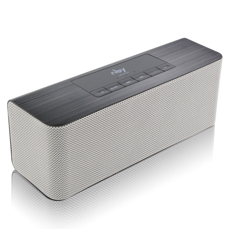 HKM-117843 NBY5540 Wireless Bluetooth Speaker with Hands-Free Microphone and 8 Hours Playback Time
