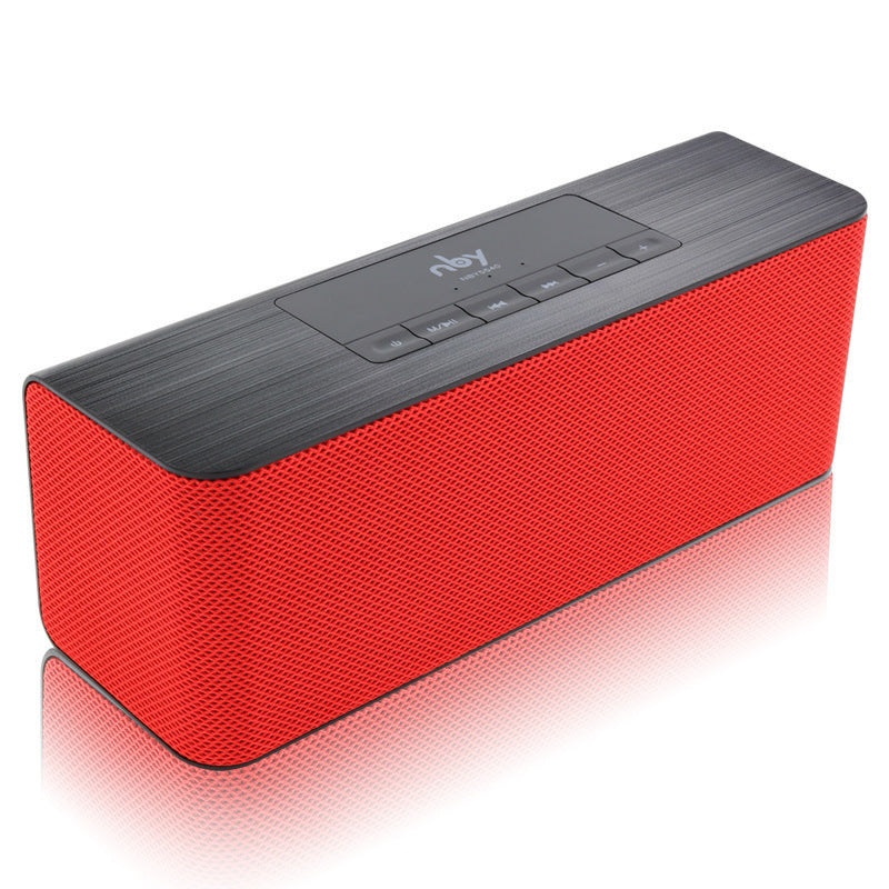 HKM-117843 NBY5540 Wireless Bluetooth Speaker with Hands-Free Microphone and 8 Hours Playback Time