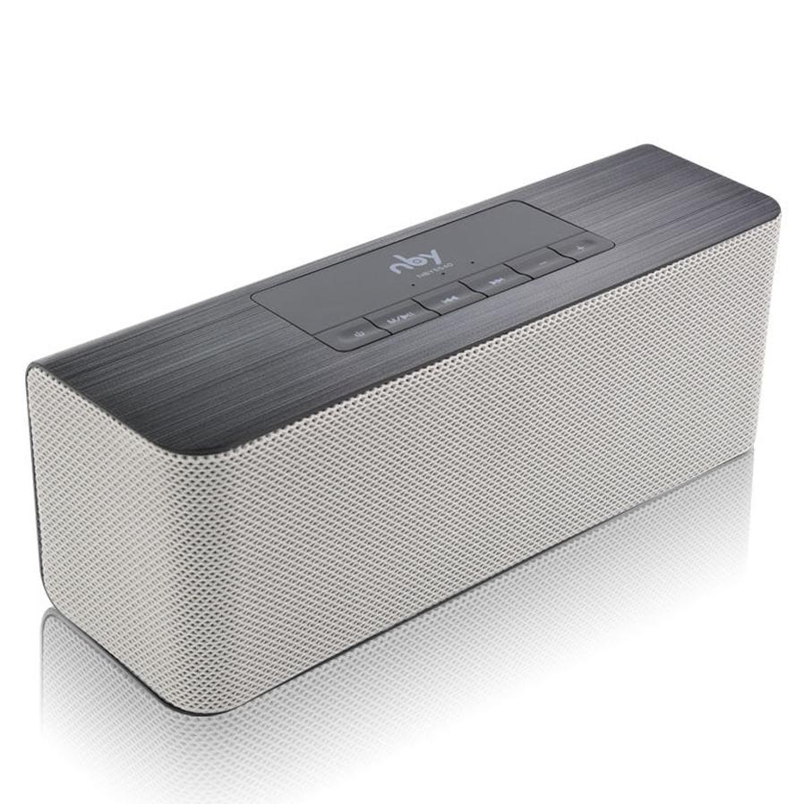 HKM-117843 NBY5540 Wireless Bluetooth Speaker with Hands-Free Microphone and 8 Hours Playback Time