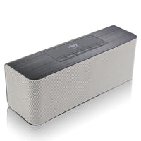 HKM-117843 NBY5540 Wireless Bluetooth Speaker with Hands-Free Microphone and 8 Hours Playback Time