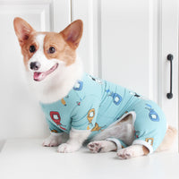 HKM-1179069 Cozy Cotton Pajamas for Small to Medium Dogs - Autumn and Winter Wear