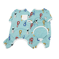HKM-1179069 Cozy Cotton Pajamas for Small to Medium Dogs - Autumn and Winter Wear