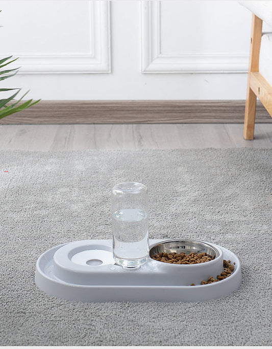 HKM-1180861 Automatic Splash-Proof Pet Bowl with No Wet Mouth Design
