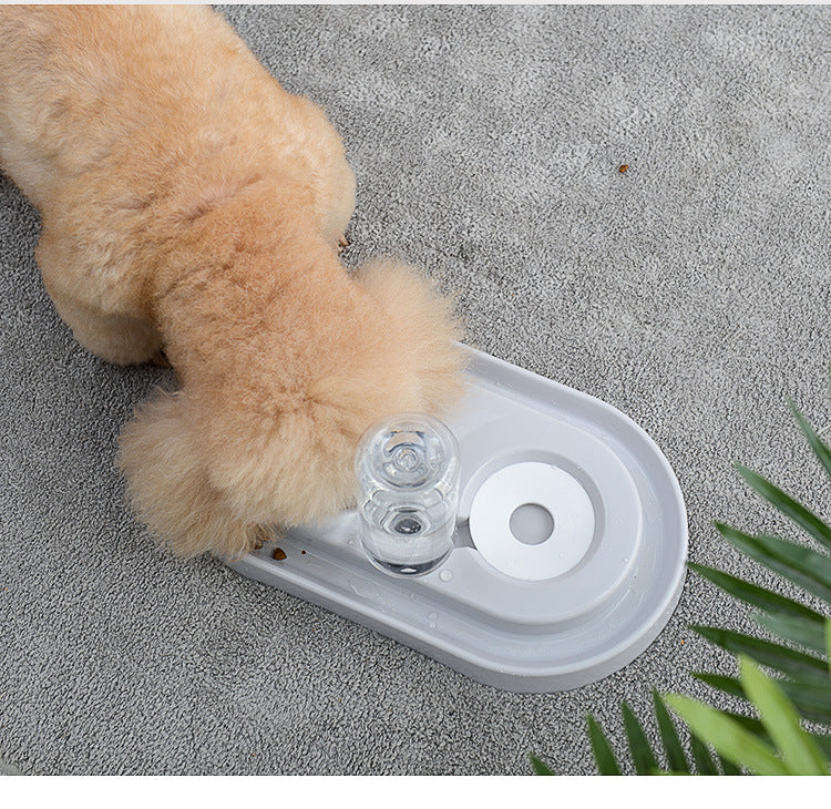 HKM-1180861 Automatic Splash-Proof Pet Bowl with No Wet Mouth Design