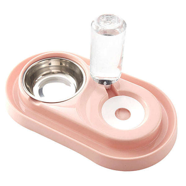HKM-1180861 Automatic Splash-Proof Pet Bowl with No Wet Mouth Design