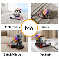 HKM-118099 Wireless Mini Vacuum Cleaner with 20kPa Strong Suction and UV-C Technology for Allergy and Mite Elimination, Ideal for Beds, Sofas, and Cars