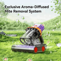 HKM-118099 Wireless Mini Vacuum Cleaner with 20kPa Strong Suction and UV-C Technology for Allergy and Mite Elimination, Ideal for Beds, Sofas, and Cars
