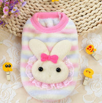 HKM-1181245 Charming Mini Dress for Small Pets in Coral Velvet - Various Designs Available