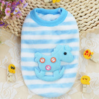HKM-1181245 Charming Mini Dress for Small Pets in Coral Velvet - Various Designs Available