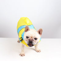 HKM-1182269 Bright Color Contrast Dog Life Jacket Vest for Safety in Water Activities
