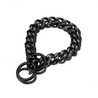 HKM-1182653 Stainless Steel Dog Collar for Bulldogs and Large Dogs