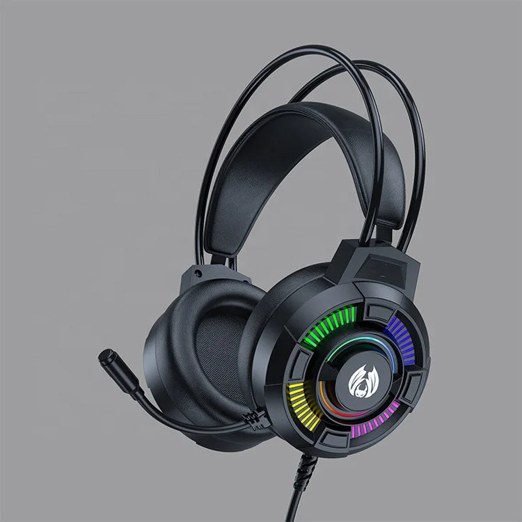 HKM-118355 High-Performance In-Ear Gaming Headphones with Microphone and Enhanced Bass