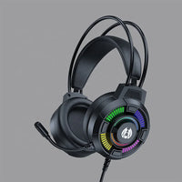 HKM-118355 High-Performance In-Ear Gaming Headphones with Microphone and Enhanced Bass