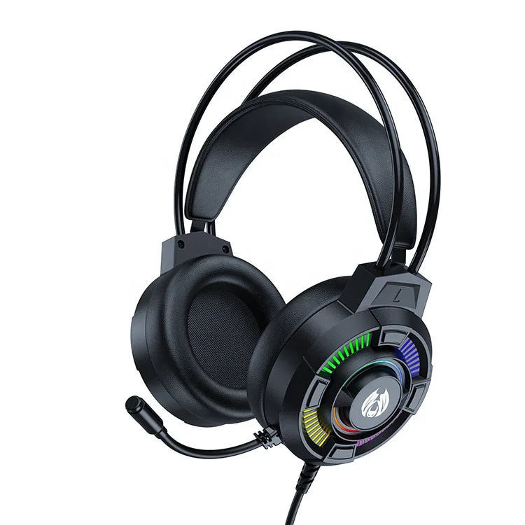HKM-118355 High-Performance In-Ear Gaming Headphones with Microphone and Enhanced Bass