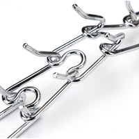 HKM-1184445 Iron Chain Dog Training Collar with Fixed Length Adjustment - 4.0MM x 60CM