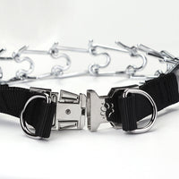 HKM-1184445 Iron Chain Dog Training Collar with Fixed Length Adjustment - 4.0MM x 60CM