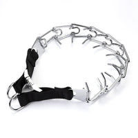 HKM-1184445 Iron Chain Dog Training Collar with Fixed Length Adjustment - 4.0MM x 60CM