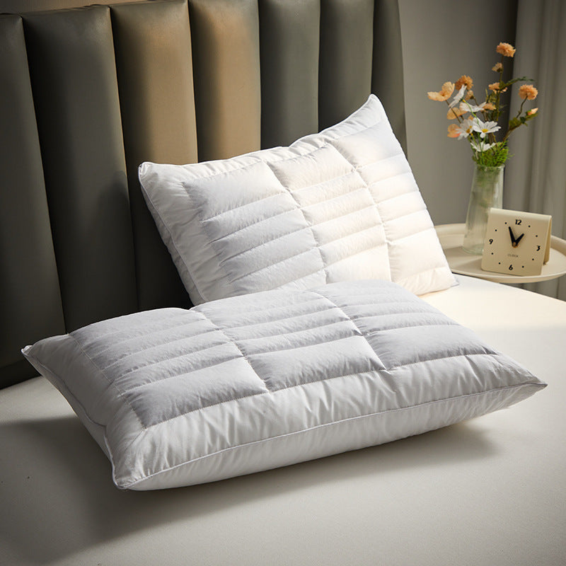 HKM-118483 Cotton Buckwheat Pillow for Cervical Support - Hotel Style, 48x74cm