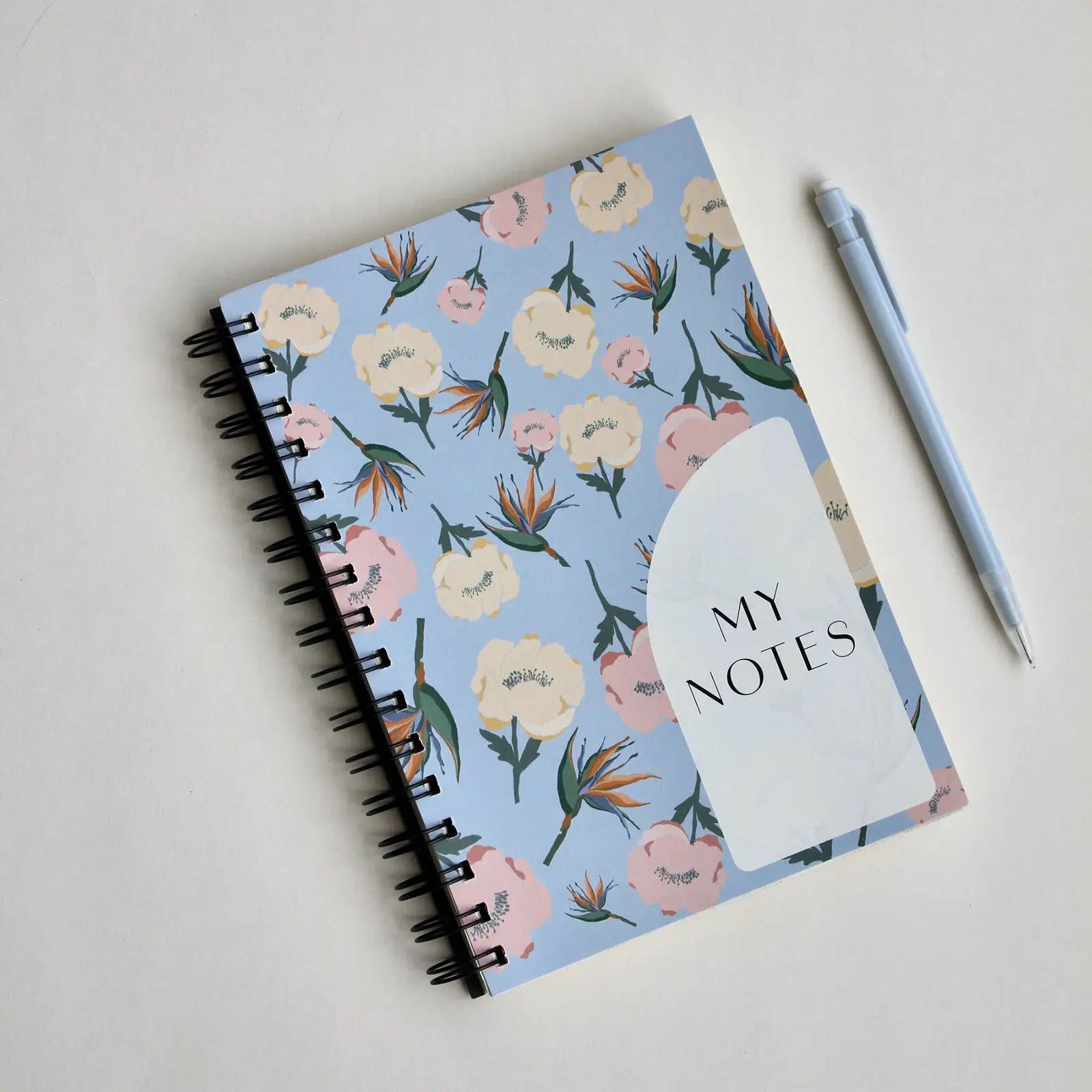 HKM-118483 Custom Logo Design Spiral Notebook with Kraft Cover, A5 and A6 Sizes, Office Journal with PVC Leather Finish