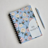 HKM-118483 Custom Logo Design Spiral Notebook with Kraft Cover, A5 and A6 Sizes, Office Journal with PVC Leather Finish
