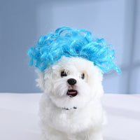 HKM-1186493 Pet Wig Sheath for Parties - Various Colors and Styles, Fits Head Circumference 30-60cm