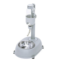 HKM-1186621 Non-Wet Vertical Drinking Water Dispenser for Cats and Small Dogs - 500ml Capacity with Adjustable Height