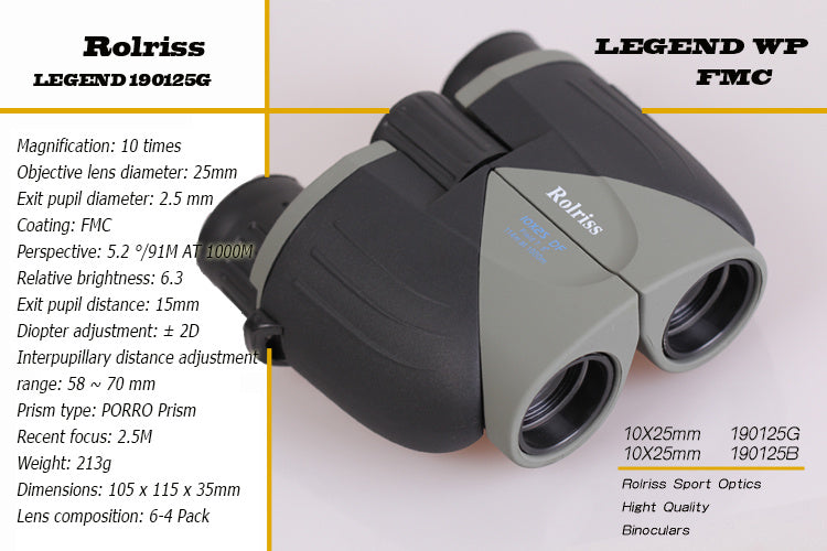HKM-118739 High-Powered Waterproof Night Vision Binoculars for Outdoor Adventures