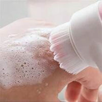 HKM-1187901 Gentle Nylon Pet Grooming Paw Brush for Cats and Dogs - Easy Clean Massage Tool