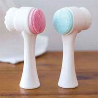 HKM-1187901 Gentle Nylon Pet Grooming Paw Brush for Cats and Dogs - Easy Clean Massage Tool