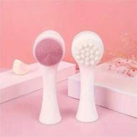 HKM-1187901 Gentle Nylon Pet Grooming Paw Brush for Cats and Dogs - Easy Clean Massage Tool