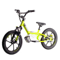 HKM-118931 Kids Electric Balance Bike with Hydraulic Fork, Disc Brake, 16" Wheel, and Integrated Battery