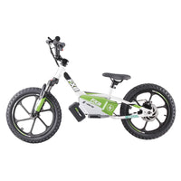 HKM-118931 Kids Electric Balance Bike with Hydraulic Fork, Disc Brake, 16" Wheel, and Integrated Battery