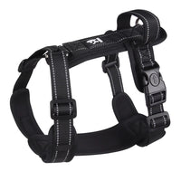 HKM-1189693 Reflective Rope Chest Strap Vest for Medium to Large Dogs with Hand Holding Leash