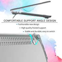 HKM-119059 Dual Layer Hard Shell Case with Foldable Stand for MacBook Pro 16 Inch (2019)