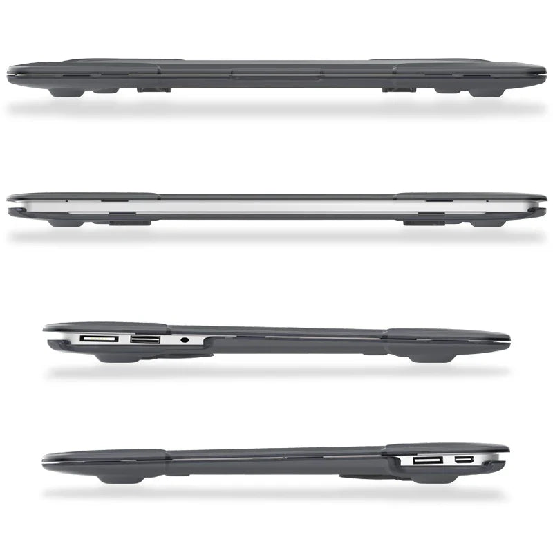 HKM-119059 Dual Layer Hard Shell Case with Foldable Stand for MacBook Pro 16 Inch (2019)