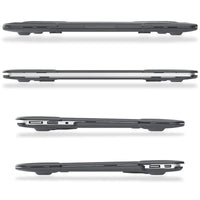 HKM-119059 Dual Layer Hard Shell Case with Foldable Stand for MacBook Pro 16 Inch (2019)