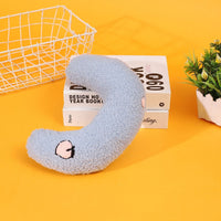 HKM-1191229 U-Shaped Cartoon Pillow Pet Half Moon Pillow for Deep Sleep for Dogs and Cats