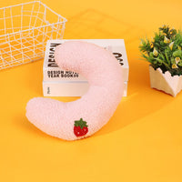 HKM-1191229 U-Shaped Cartoon Pillow Pet Half Moon Pillow for Deep Sleep for Dogs and Cats