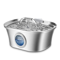 HKM-119123 Automatic 3.2L Stainless Steel Pet Water Fountain for Dogs and Cats