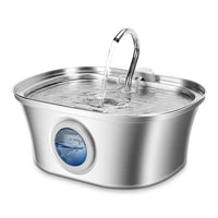 HKM-119123 Automatic 3.2L Stainless Steel Pet Water Fountain for Dogs and Cats