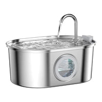 HKM-119123 Automatic 3.2L Stainless Steel Pet Water Fountain for Dogs and Cats