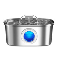 HKM-119123 Automatic 3.2L Stainless Steel Pet Water Fountain for Dogs and Cats