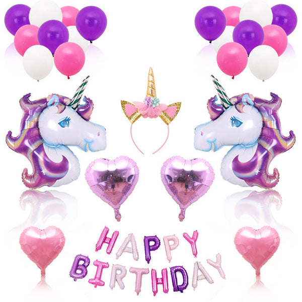 HKM-119123 Colorful Aluminum Letter Balloons - 16 Inch, Reusable Metallic Party Decorations
